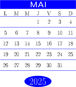 MAI 2025 